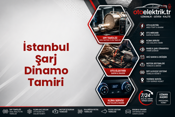İstanbul Şarj Dinamo Tamiri