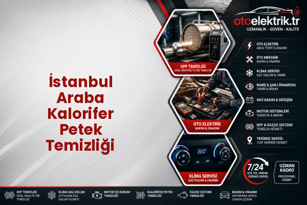 İstanbul Araba Kalorifer Petek Temizliği