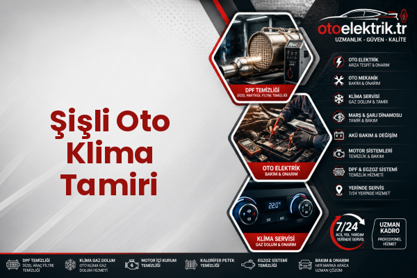 Şişli Oto Klima Tamiri