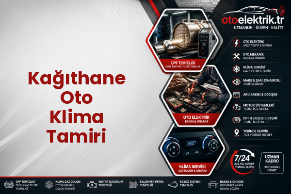 Kağıthane Oto Klima Tamiri